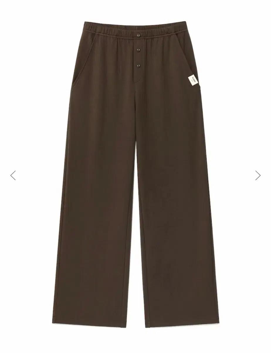 글로니 버튼 플라이 팬츠 G BUTTON FLY PANTS (CHOCO)