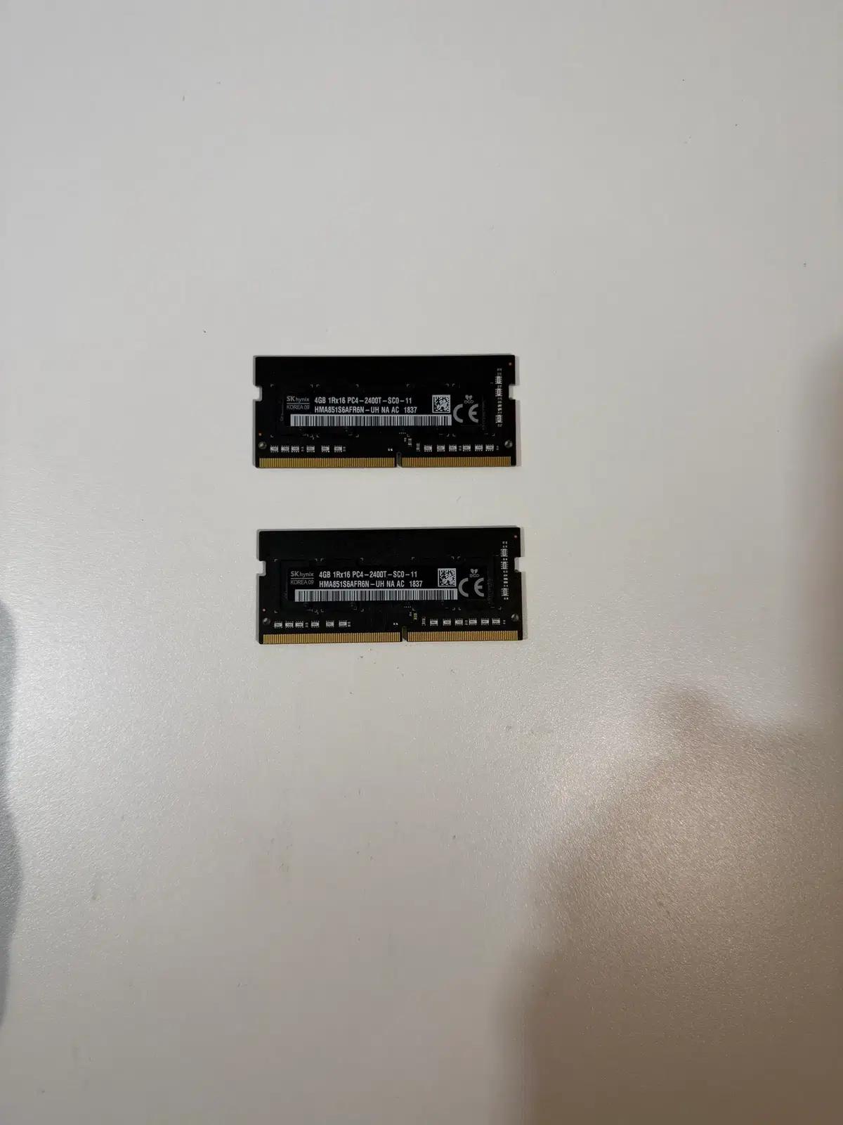 [아이맥/노트북용] SK하이닉스 DDR4 8GB (4G x 2) 2400