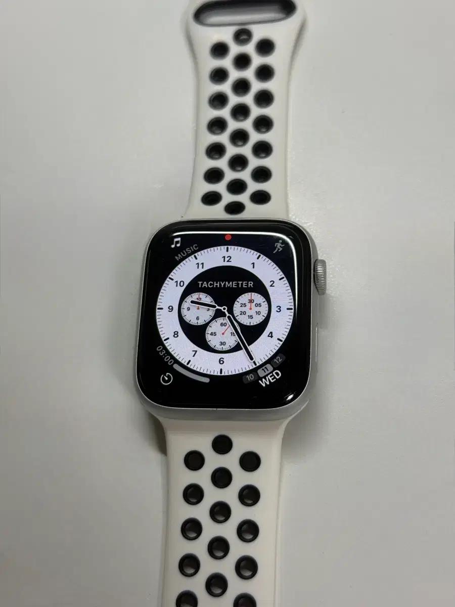 애플워치 5 44mm 실버