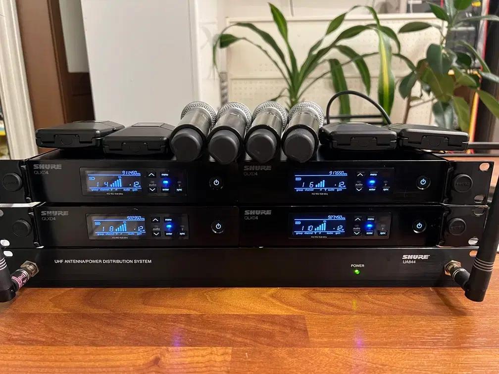 SHURE OLXD124 4채널 풀세트