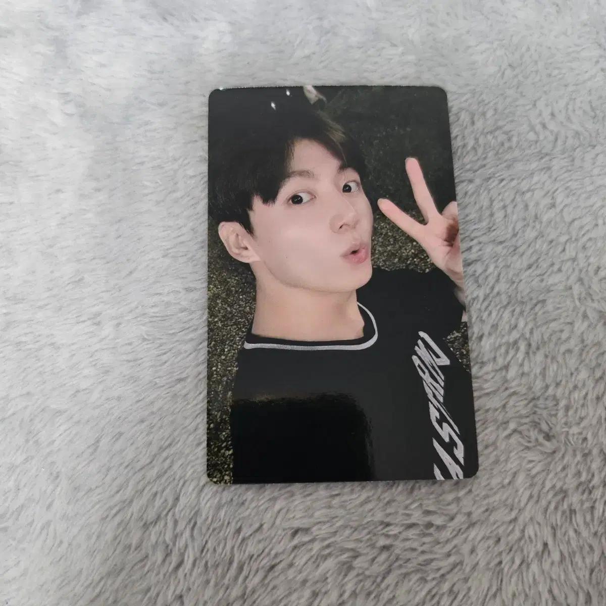 인더숲 특전 포카 bts 방탄 정국