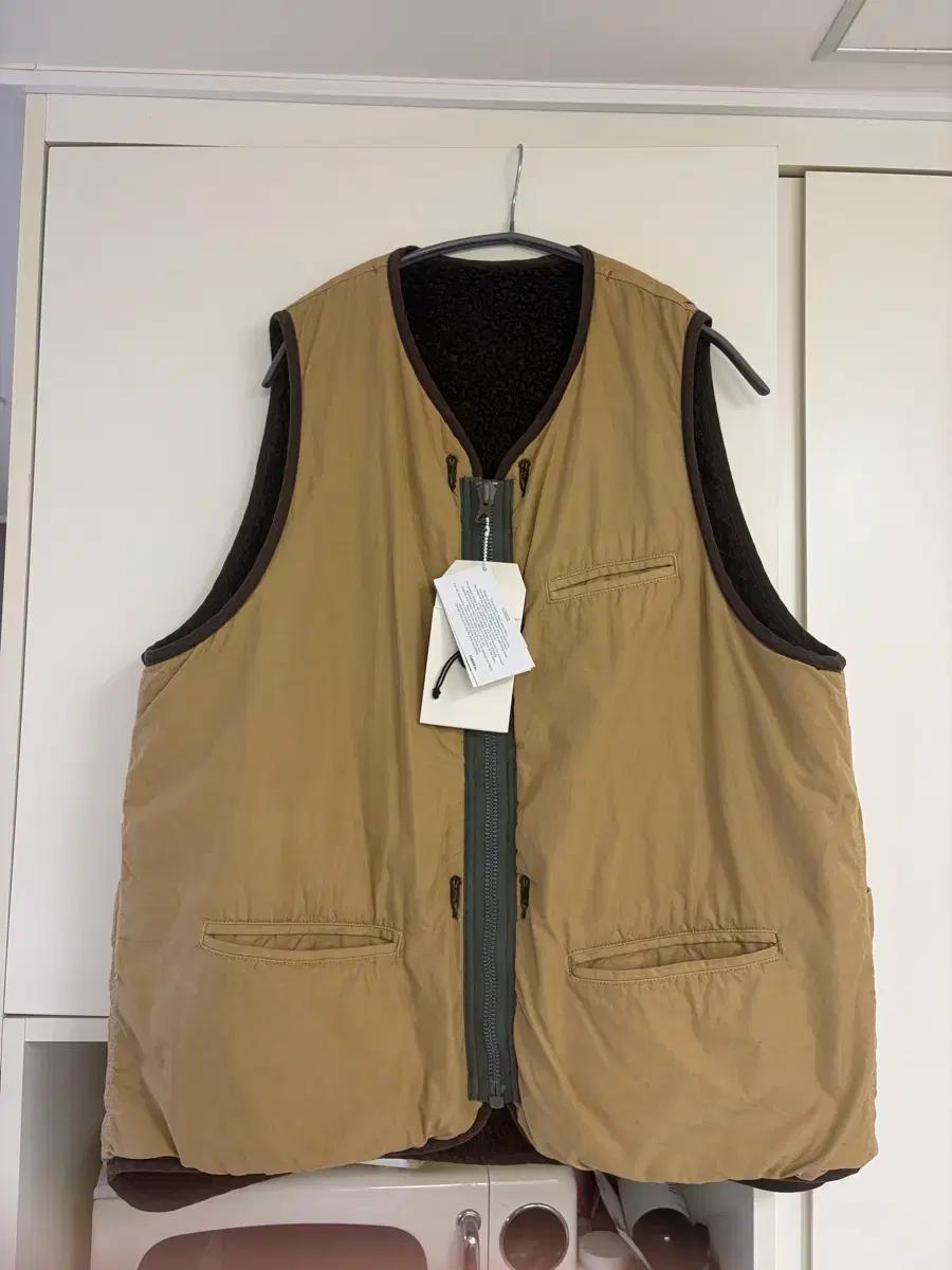 (5)Visvim / CONTRARY DEPT 라이너 베스트 카키