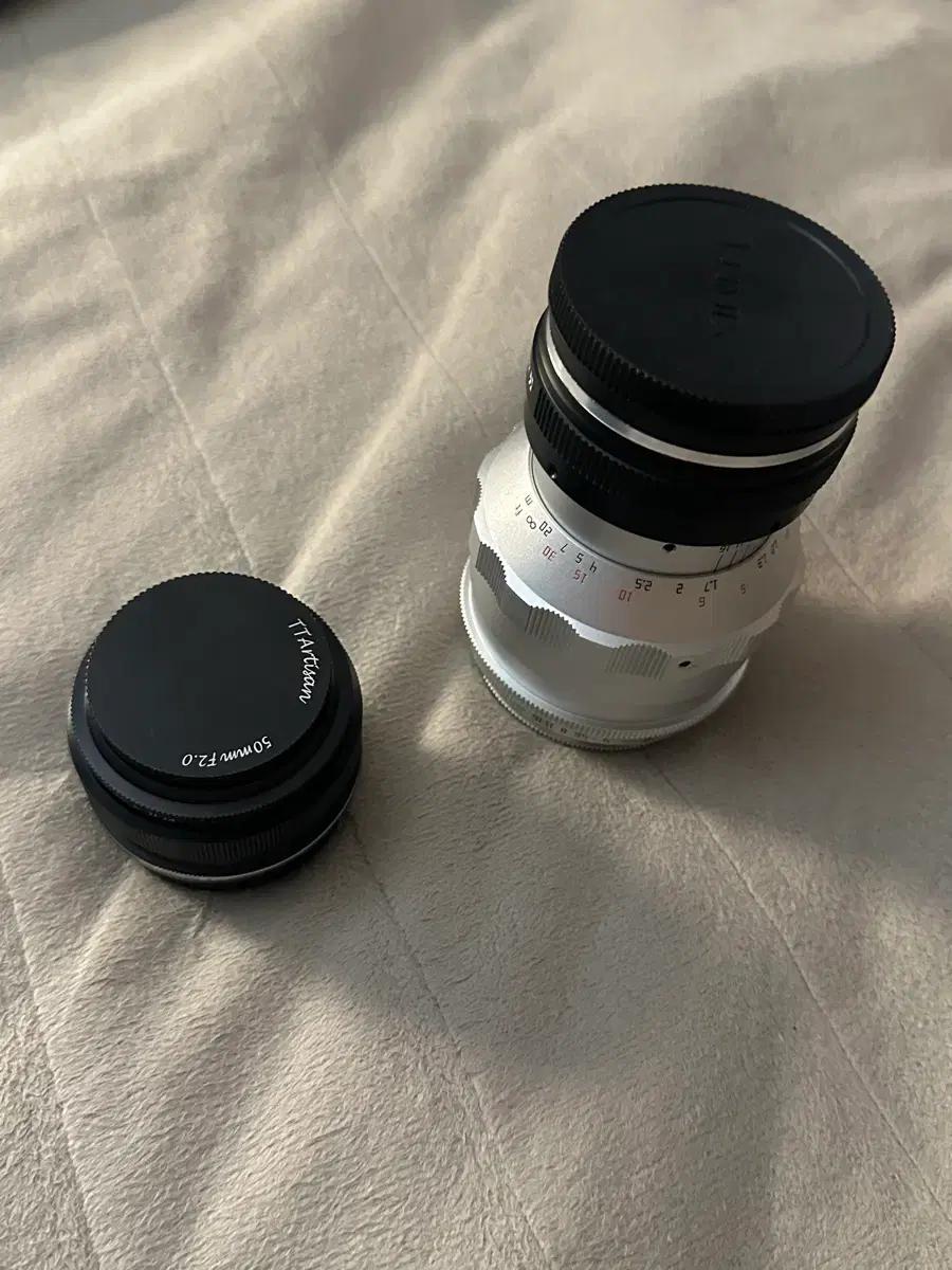 TTArtisan 50mm F2.0 단렌즈, 75mm f1.5 L마운트