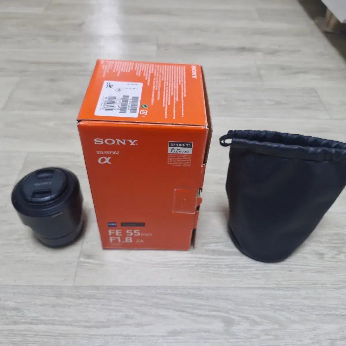 소니 SEL55F18Z FE 55mm F1.8 ZA 렌즈