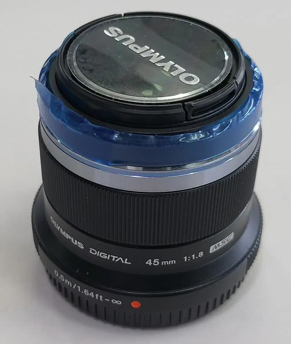 올림푸스 45mm f1.8 블랙/신품급