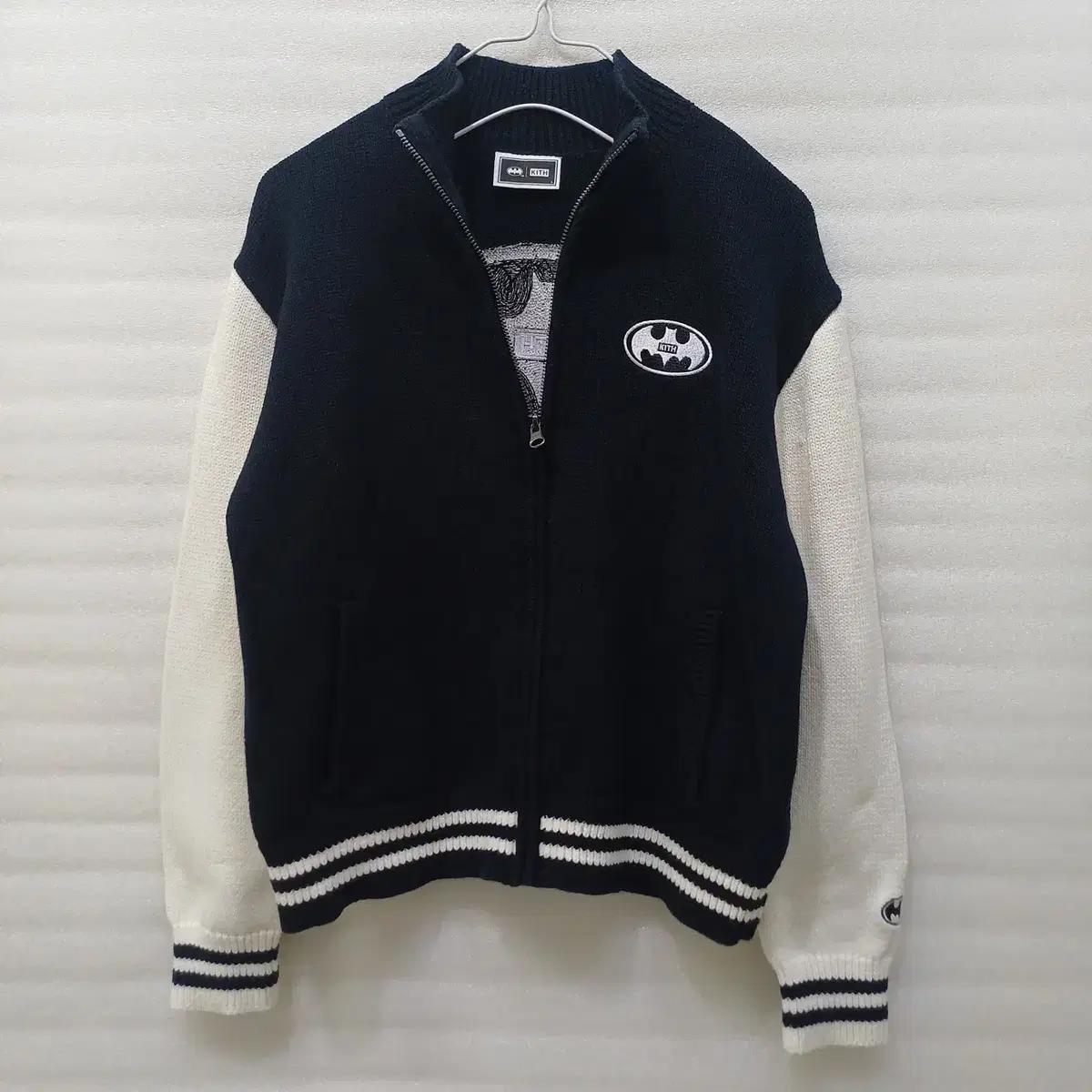 한섬 KITH 키스 x 배트맨 키즈 아동 L 집업 니트 자켓 사랑봉봉