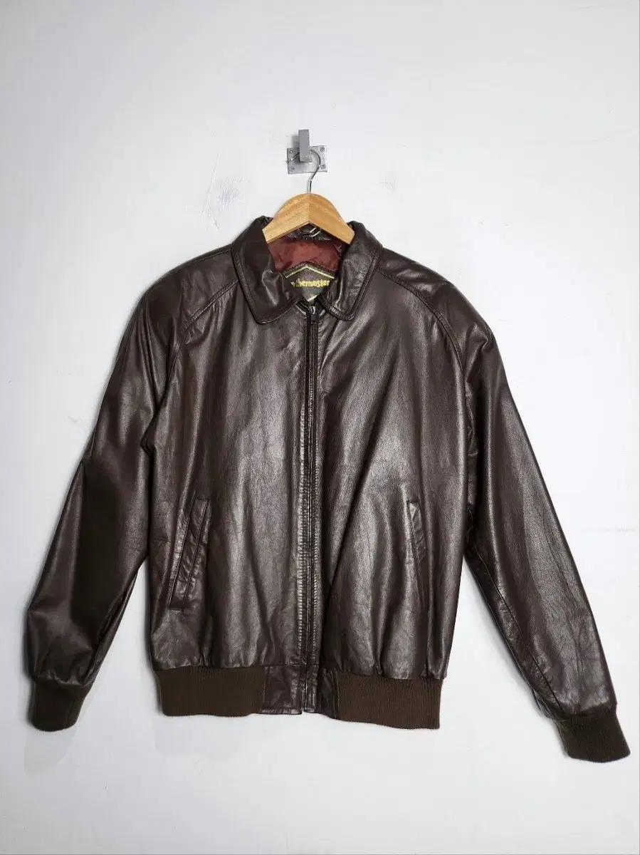 Leathermaster 레더 블루종 자켓
