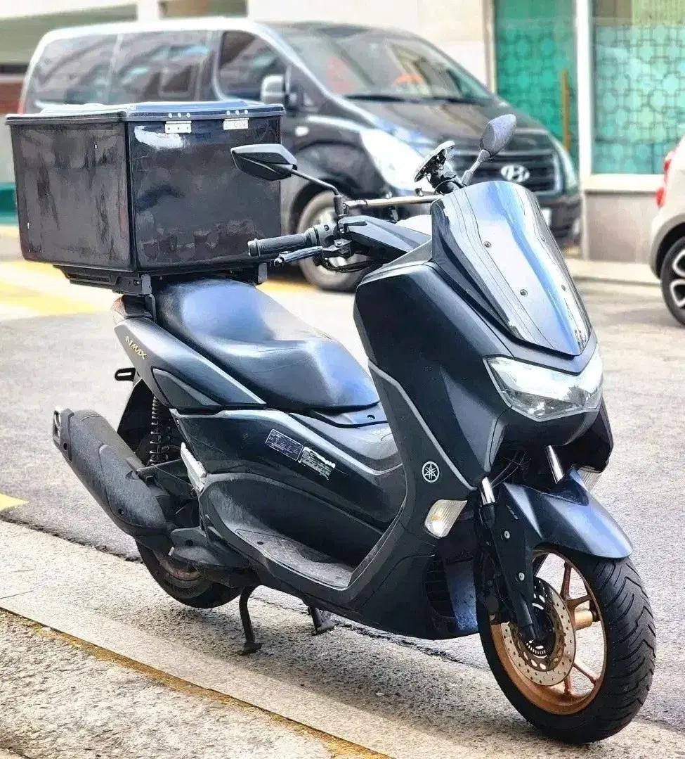 22년식 NMAX125 ABS 블랙 9만키로 배달세팅 전국최저가