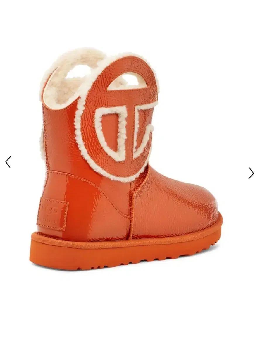 UGG x Telfar 콜라보 오렌지 부츠230