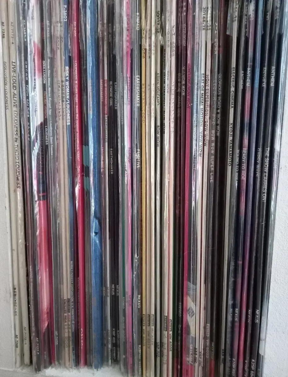 Japan heavy metal lp 131장 일괄