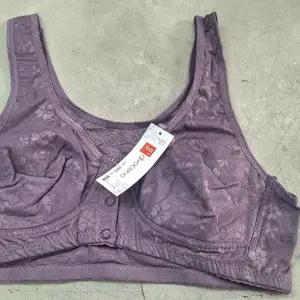 새상품 80B 국산 제이피 앞 똑딱이 반브라 보라색 80B