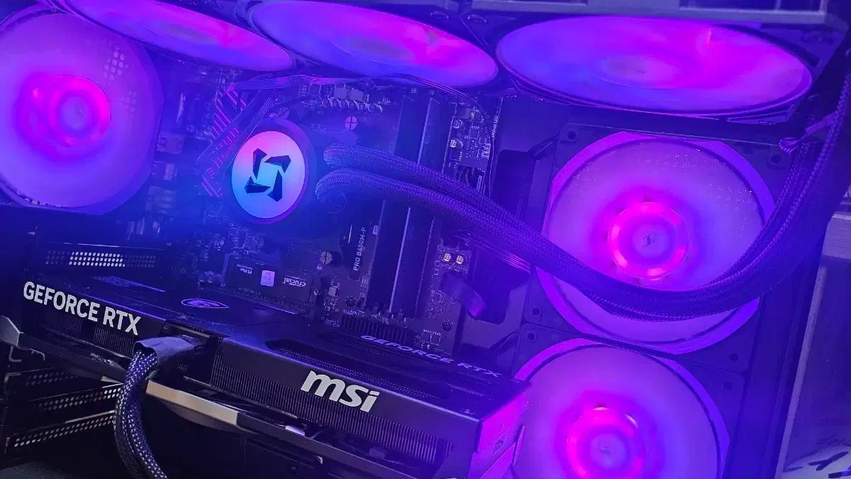 MSI 지포스 RTX5070 게이밍 PC 본체 급처