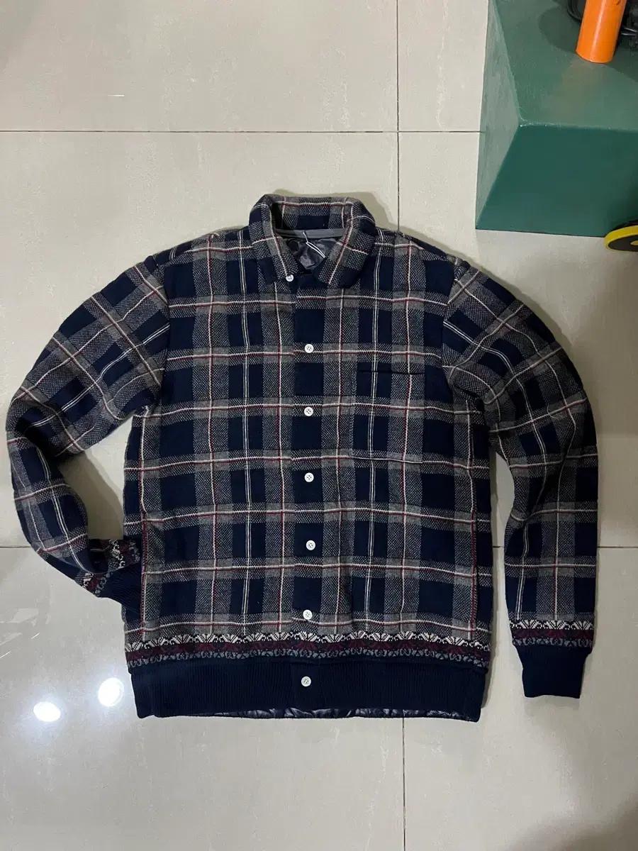 sacai Check Hybrid Shirt Jacket