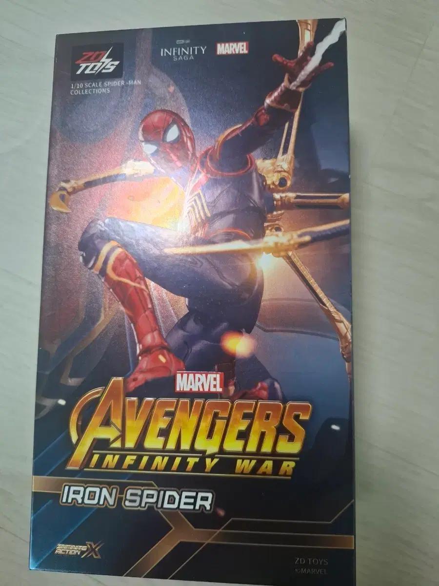 ZD Toys 아이언 스파이더 피규어
