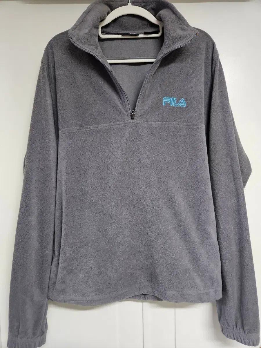 휠라 FILA 그레이 폴라폴리스 하프집업