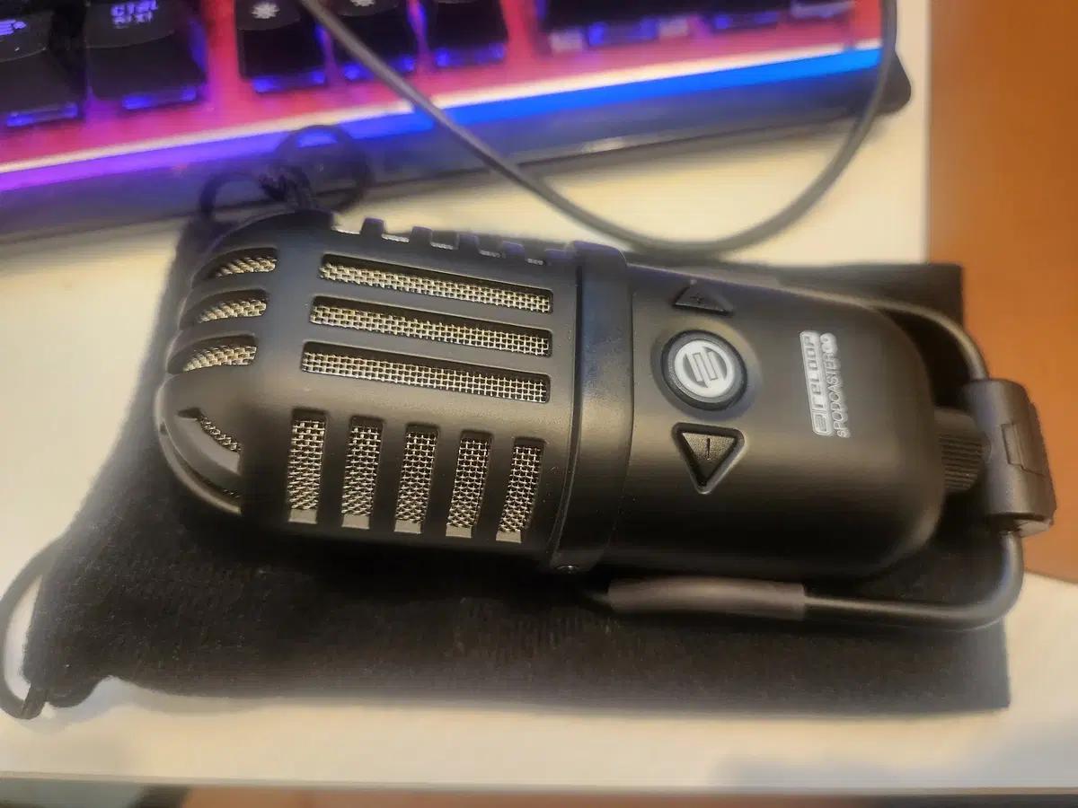USB 방송용 마이크 reloop sPODCASTER GO