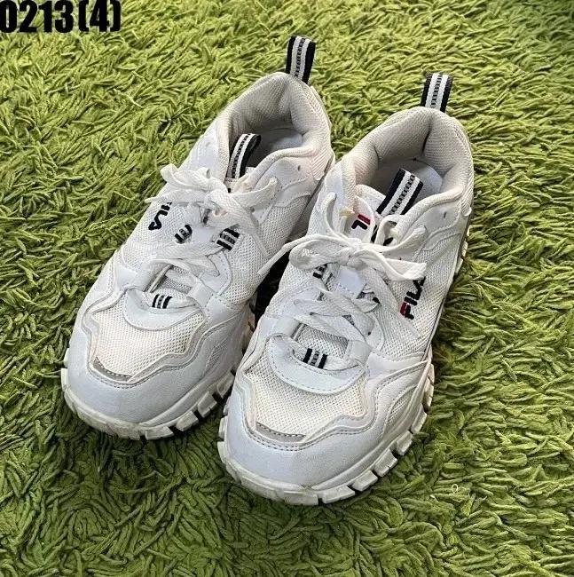 235 휠라 FILA 흰색 운동화 0213(4)