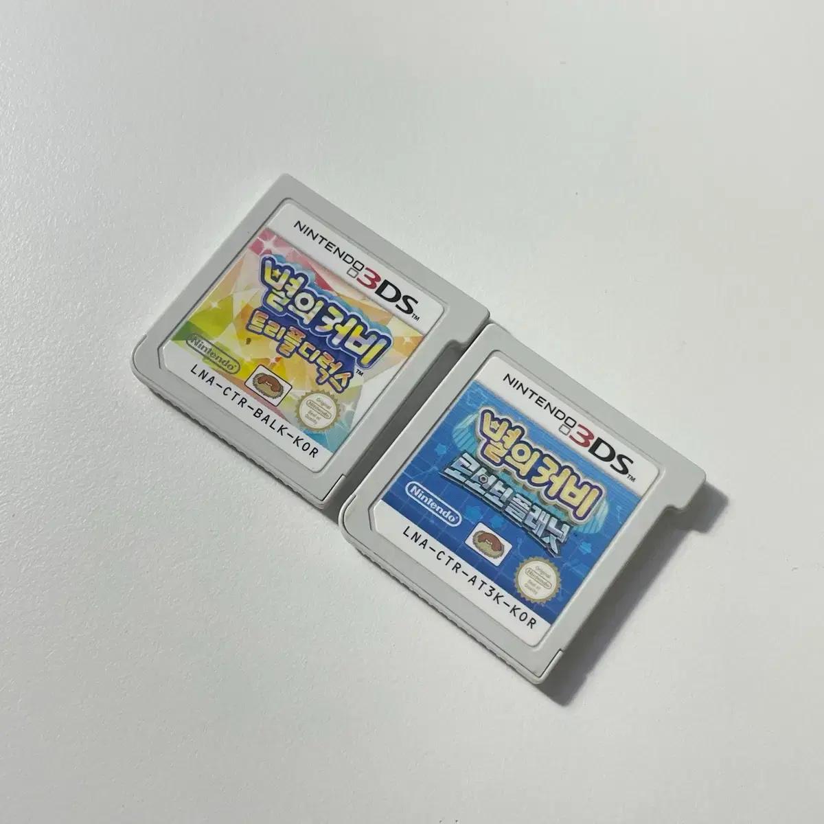 닌텐도 3ds 별의커비 로보보플래닛 + 트리플디럭스