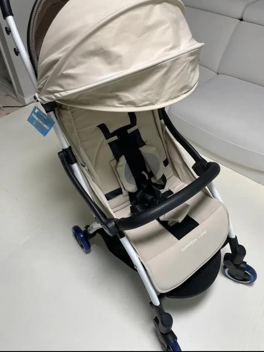 해밀턴 유모차 베이지색