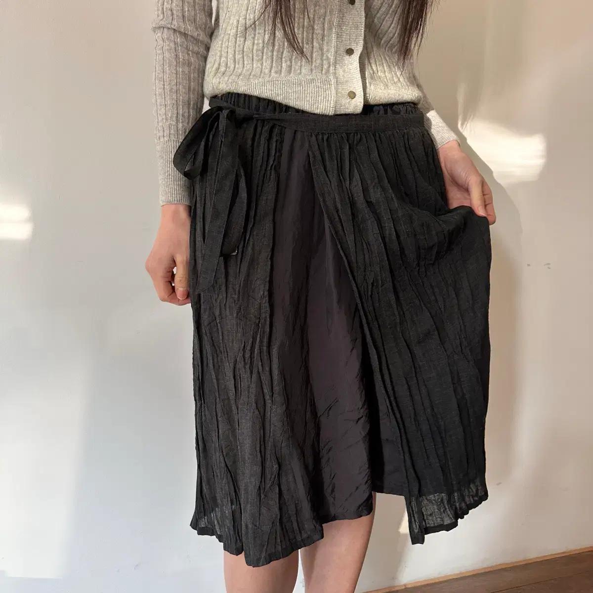 츠모리치사토 tsumori chisato 플리츠 스커트
