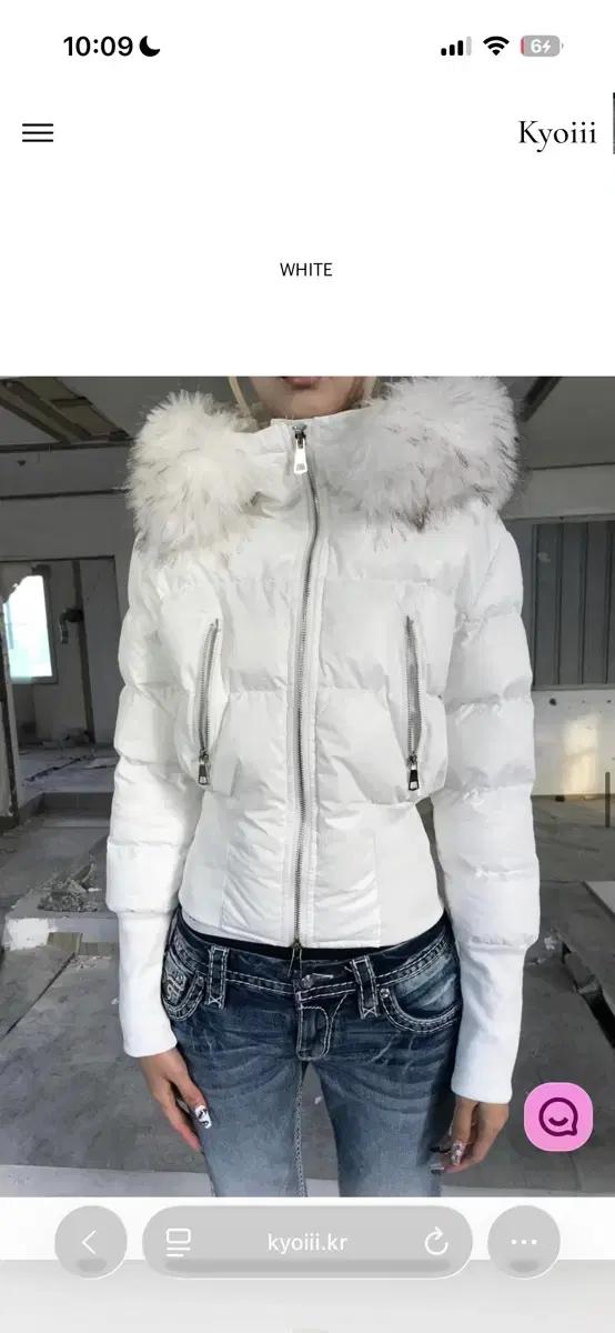 kyoiii GRACIER ZIP CROP PUFFER