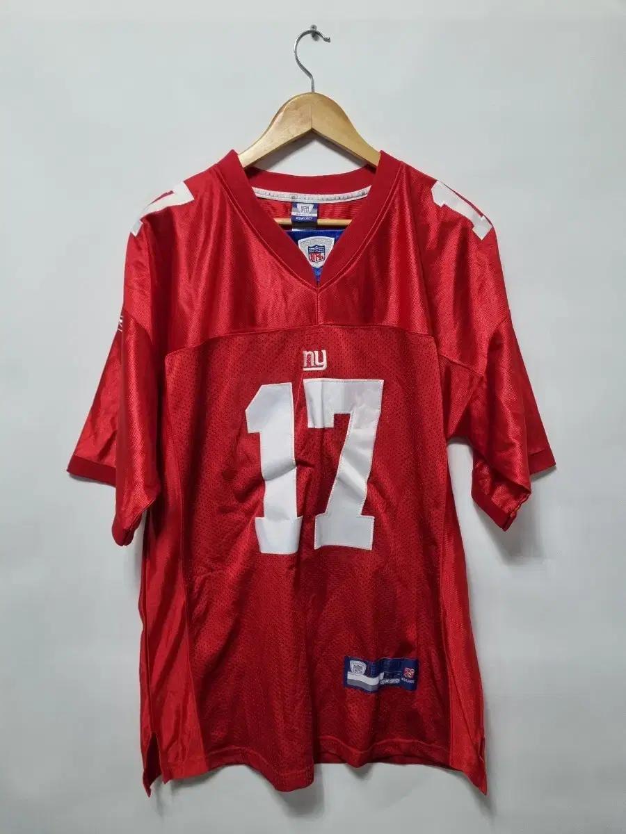 NFL 리복 뉴욕 자이언츠 17 버레스 어센틱 져지 52