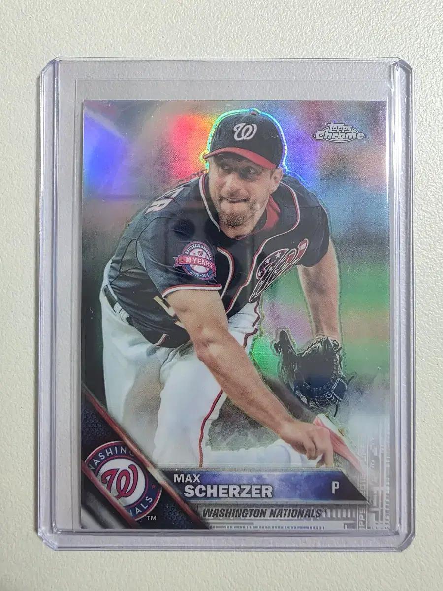 2016 mlb 맥스 슈어저 리플렉터 카드 판매 워싱턴 네셔널스