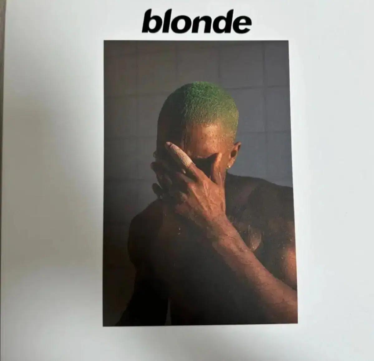 프랭크오션 frank ocean 블론드 blond blonde 구매합니다