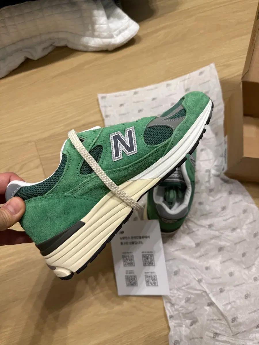 뉴발란스 991v2 그린 270 Made in UK