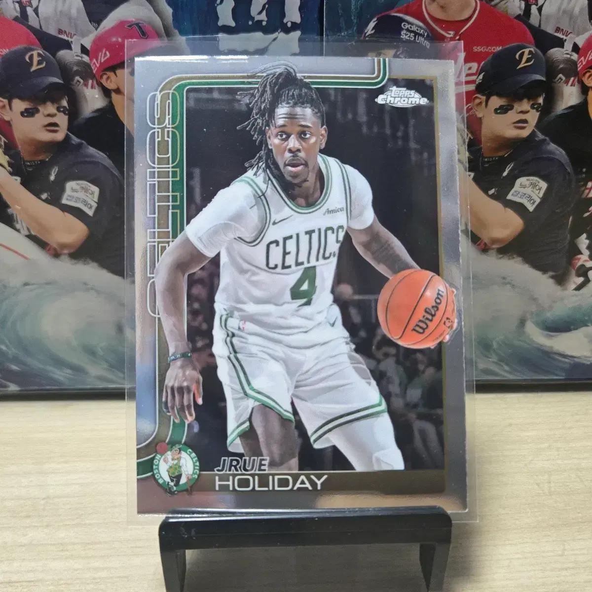 2025 topps jrue holiday 크롬카드 판매합니다.