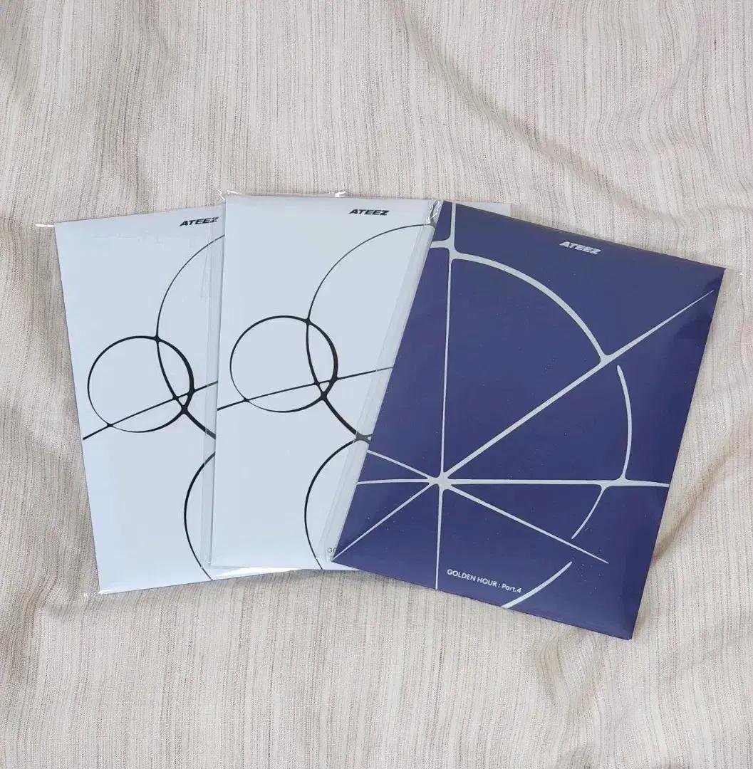 에이티즈 골든아워 파트4 포카앨범 미개봉 Ateez poca album