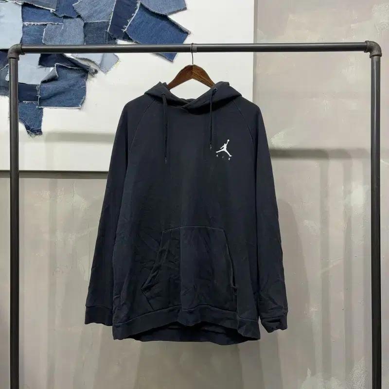 (110) 나이키에어 조던 스트릿 프린팅 기모 후드티