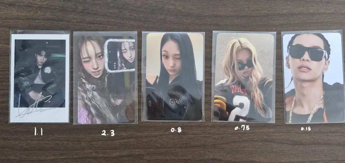 올데프 포카 팝업 특전 앨범 포카