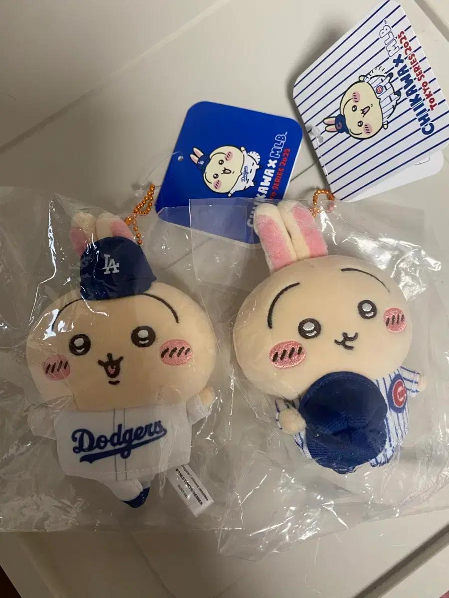 치이카와 우사기 컵스 야구 mlb 디져스 마스코트 세트