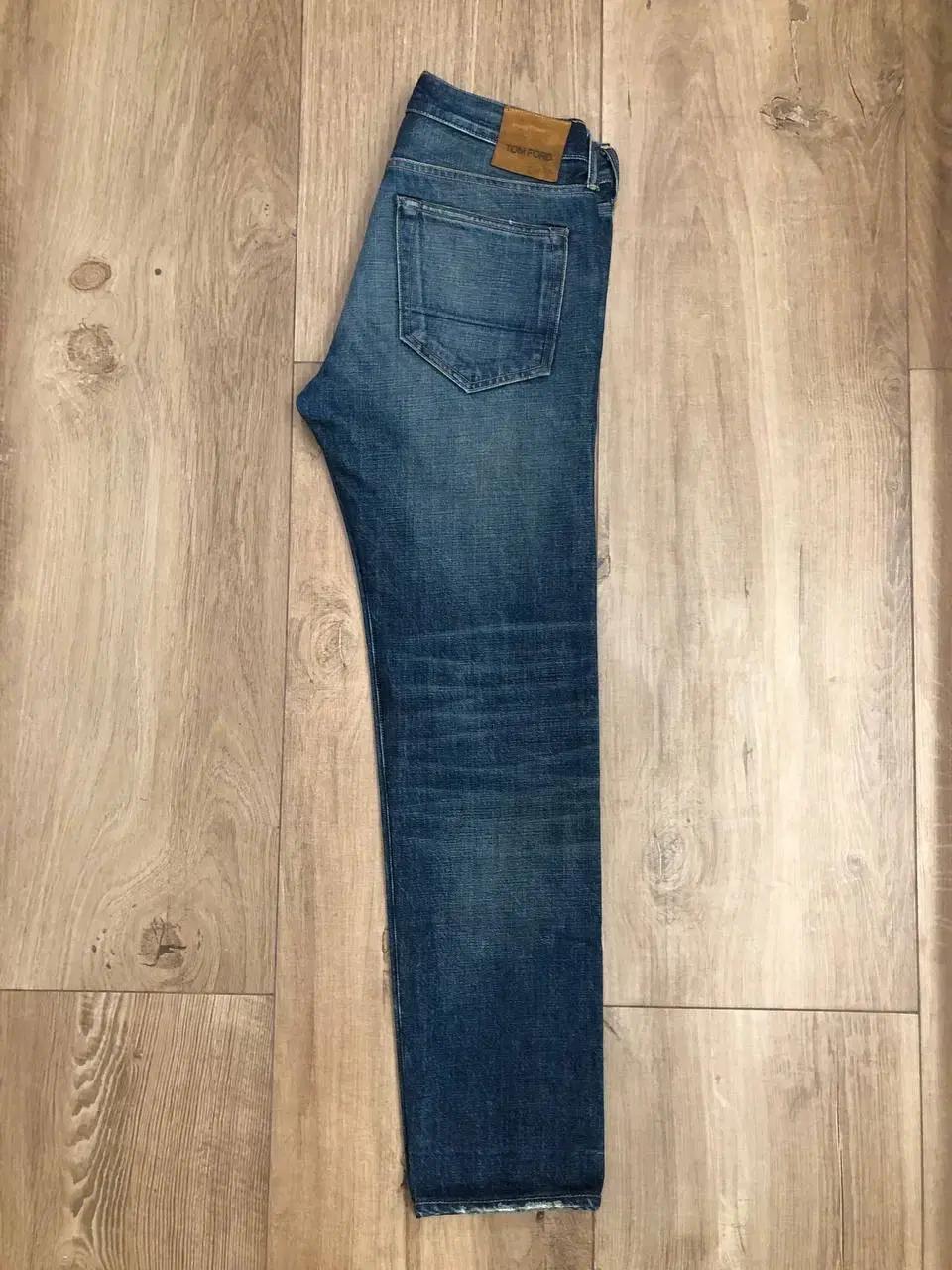 TOM FORD 톰 포드 레귤러 핏-셀비지 데님팬츠