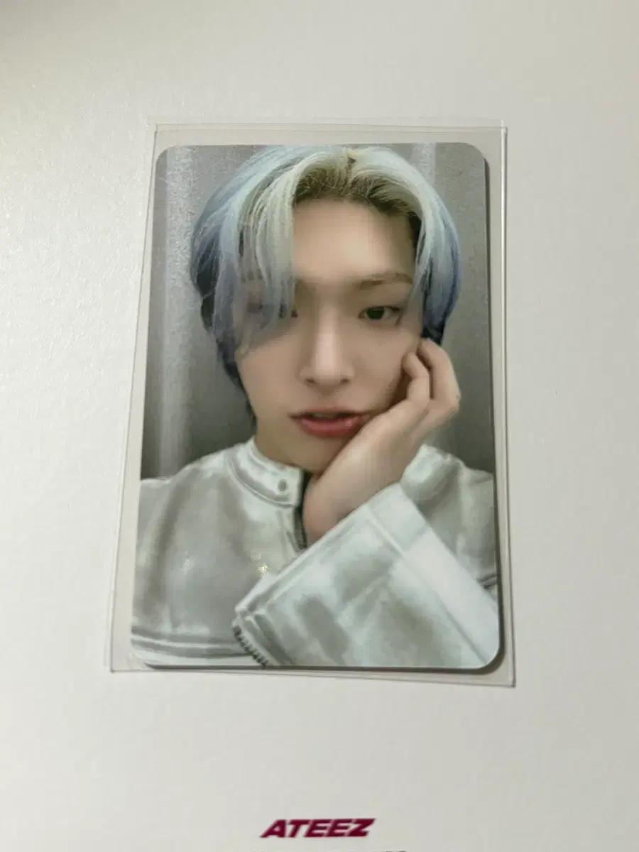 에이티즈 민기 아드레날린 골든아워4 팝업 앞니플러팅