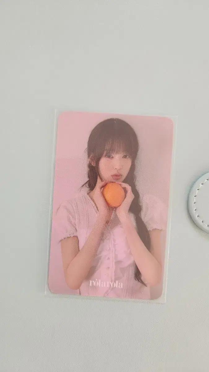 아이브 원영 로라로라 포카