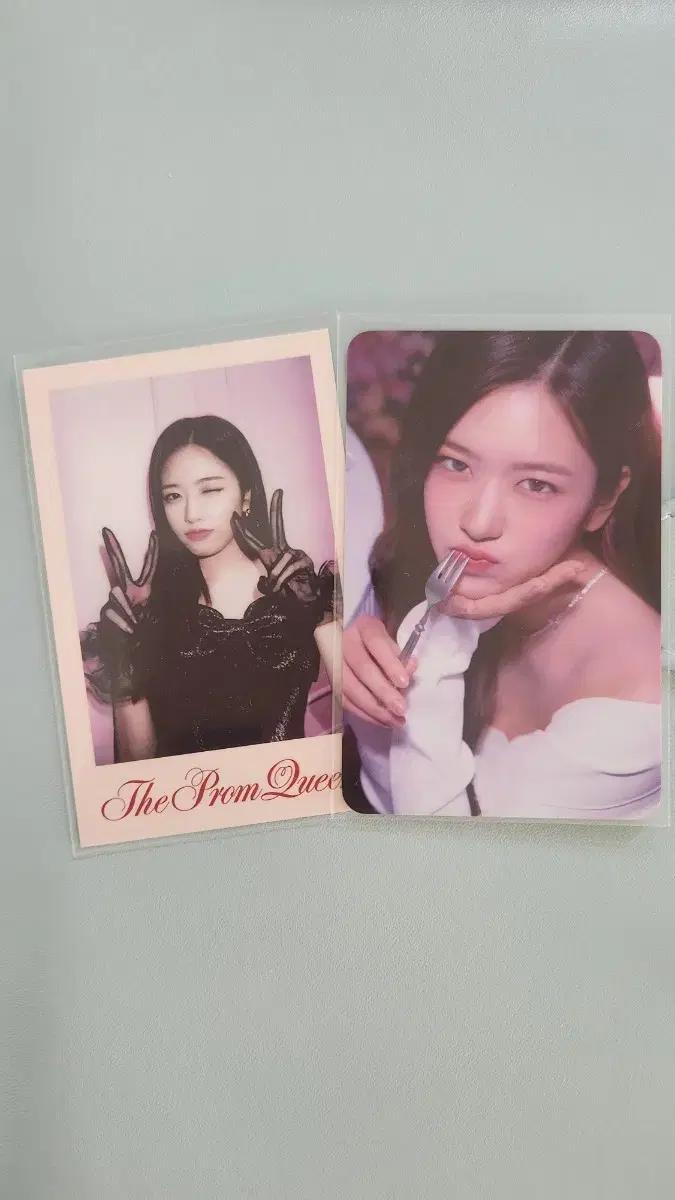아이브 팬콘 유진 포카