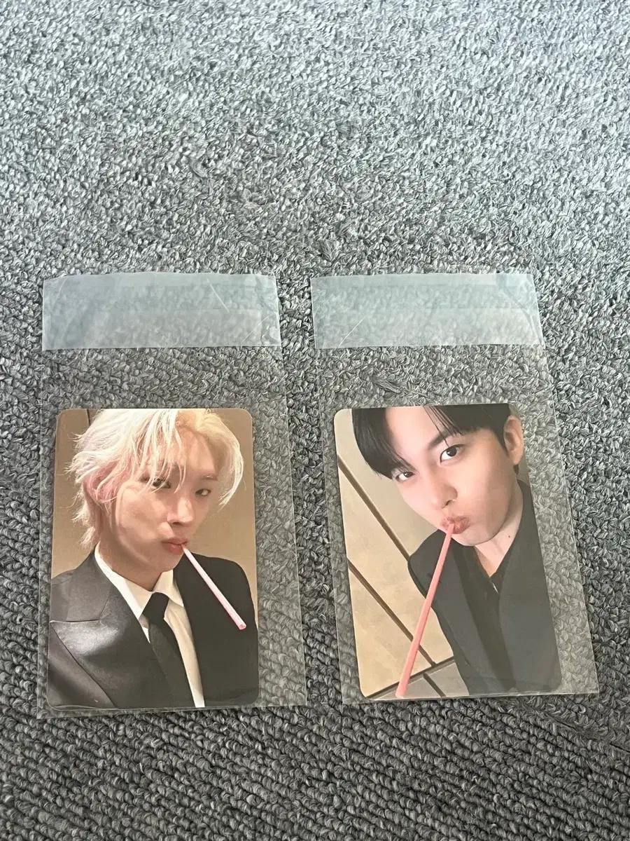 에이티즈 offik 카페 포카 민기 종호