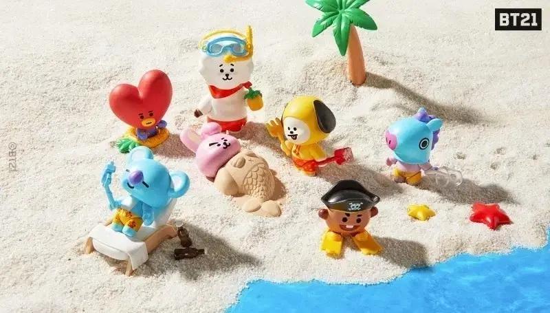 bt21 universtar vol2 BTS 여름휴가 피규어 풀세트