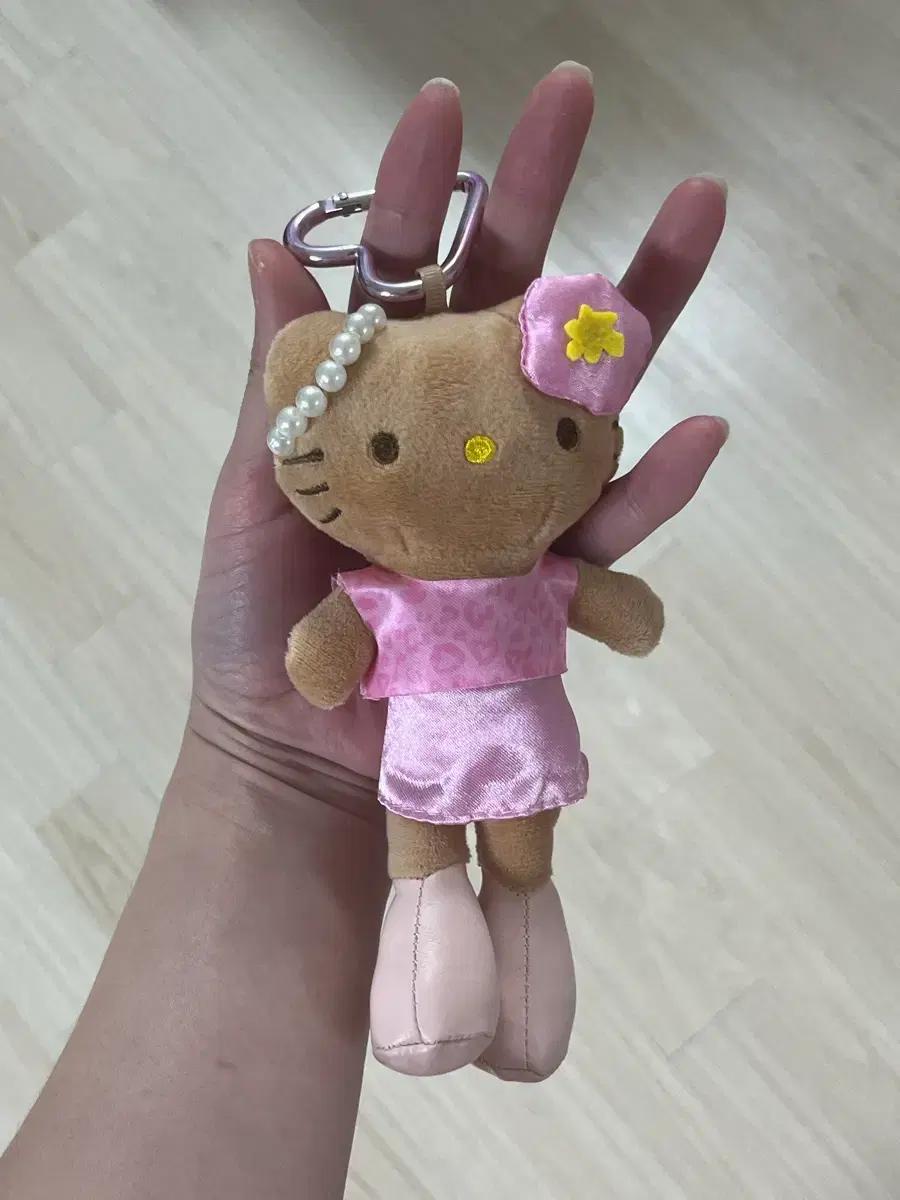 산리오 헬로키티 롱다리키티 호피 봉제인형 발레리나 인형 키티
