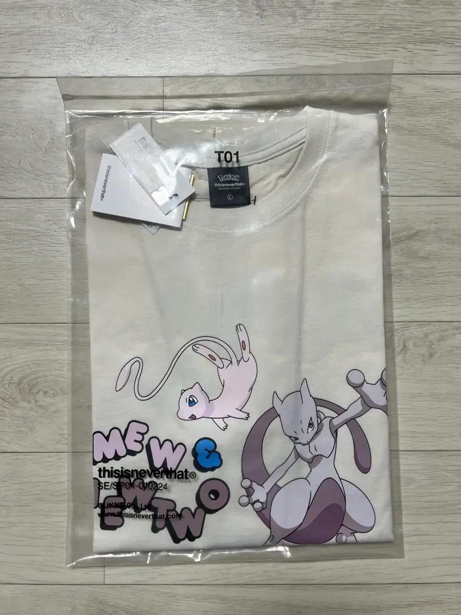디스이즈네버댓 포켓몬 뮤츠 뮤 티셔츠