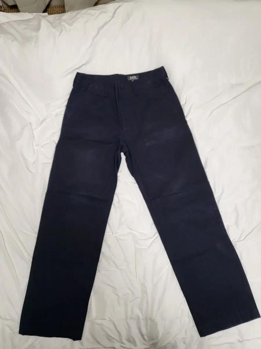 A.P.C. 다크네이비 면바지 치노팬츠 S사이즈 판매합니다.(아페쎄)