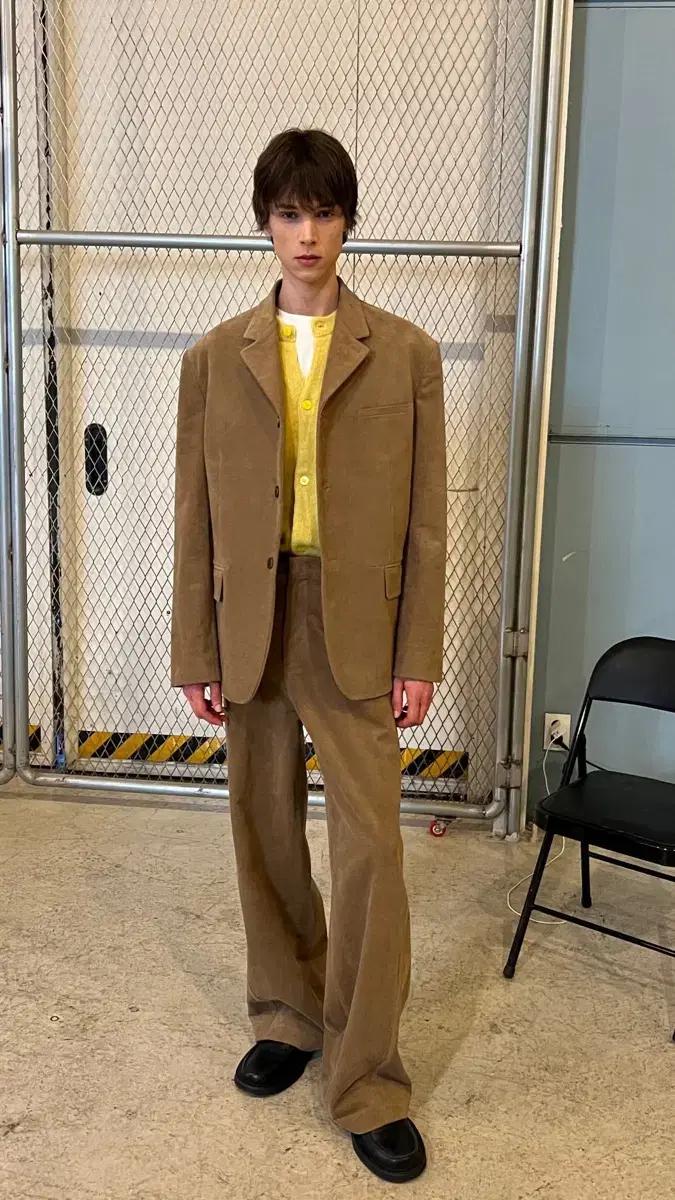 STU 코듀로이 블레이저 팬츠 셋업