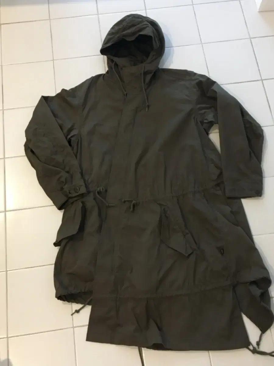 CDG X AlPHA bias fishtail coat