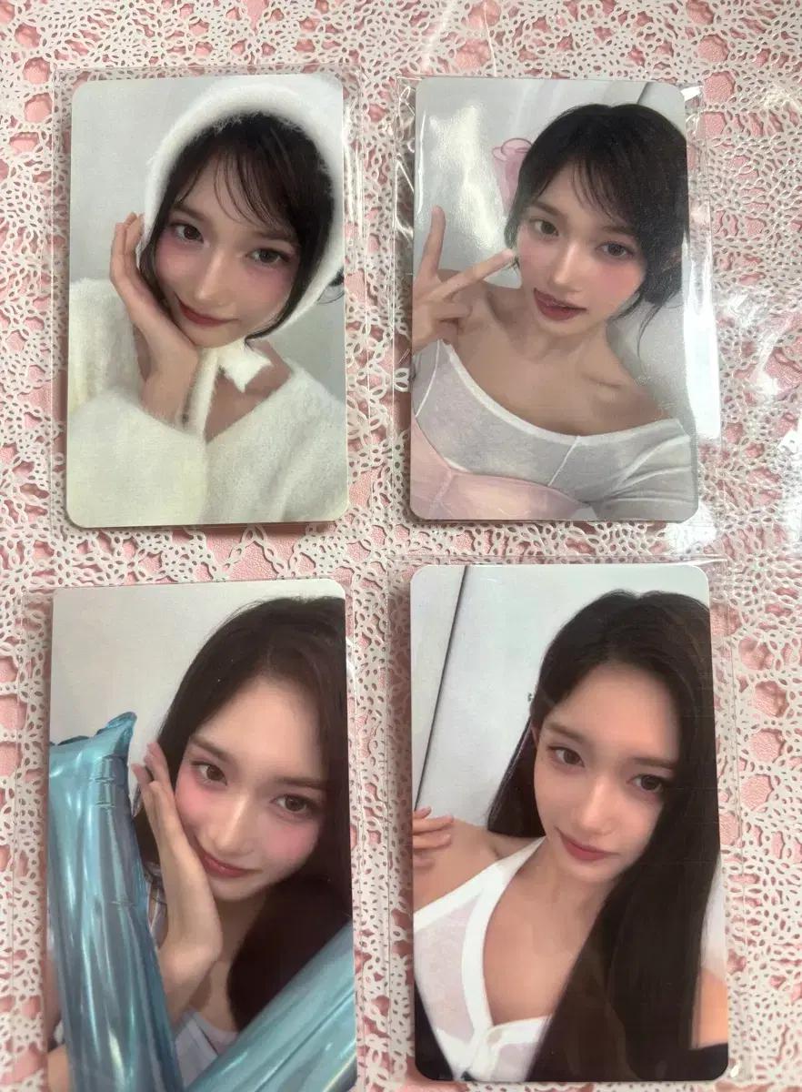 아이브 이서 더샘 포토카드 4장 미개봉