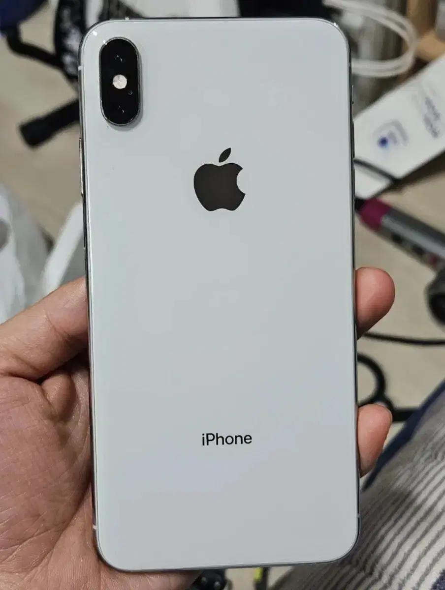 애플 아이폰XS Max 실버 256G