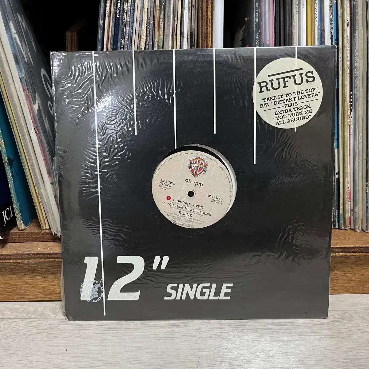 (LP) 싱글 Rufus - Take it to the top (1983