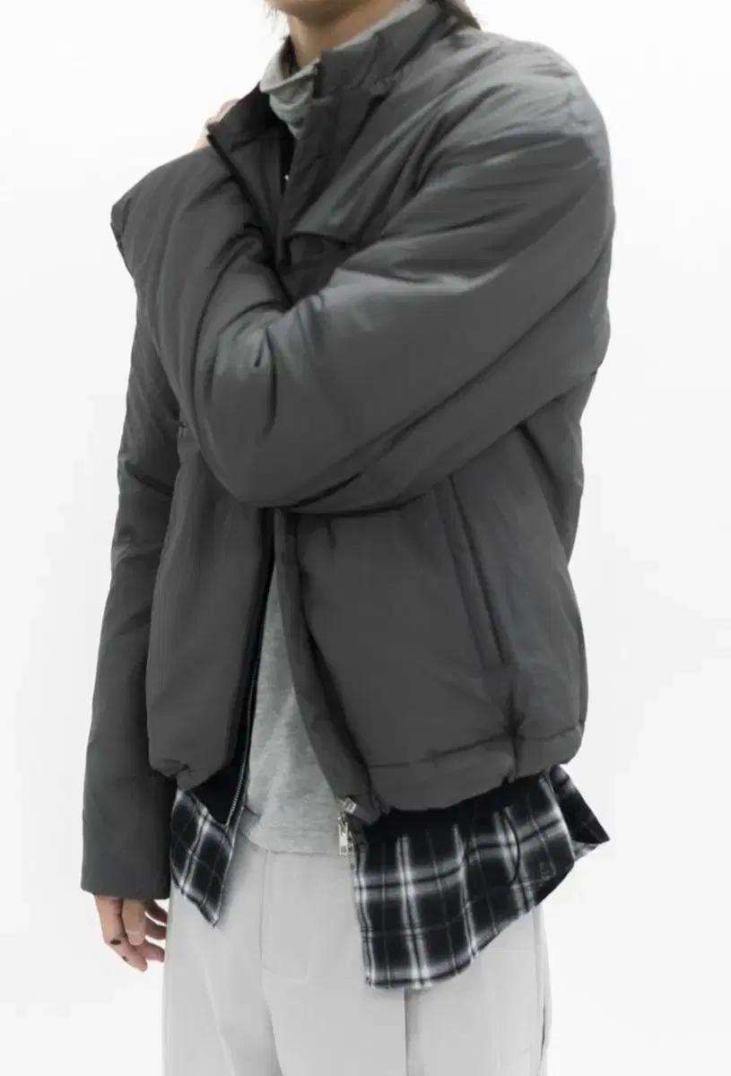 폴리테루 하이커자켓 다크머드 3사이즈