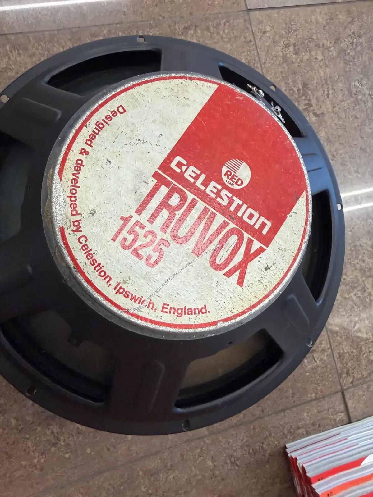 Celestion Truvox 1525 Red Label 15인치
